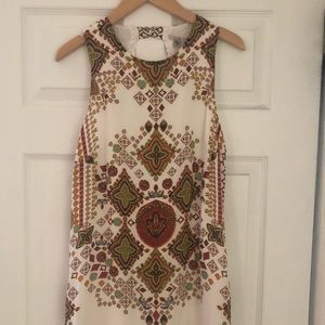 Multicolored Shift Dress